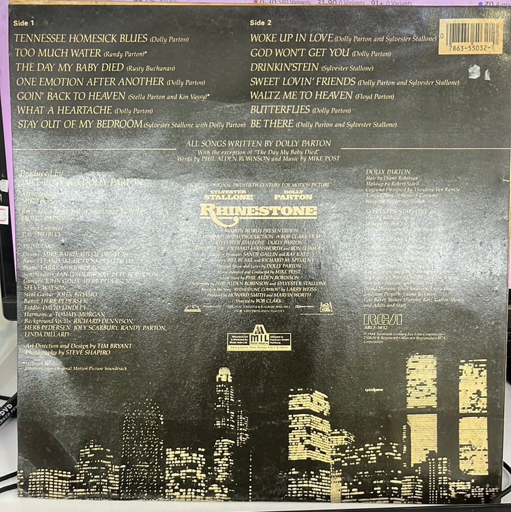 Various - Rhinestone - Original Soundtrack Recording From The Twentieth Century Fox Motion Picture (Vinyl)