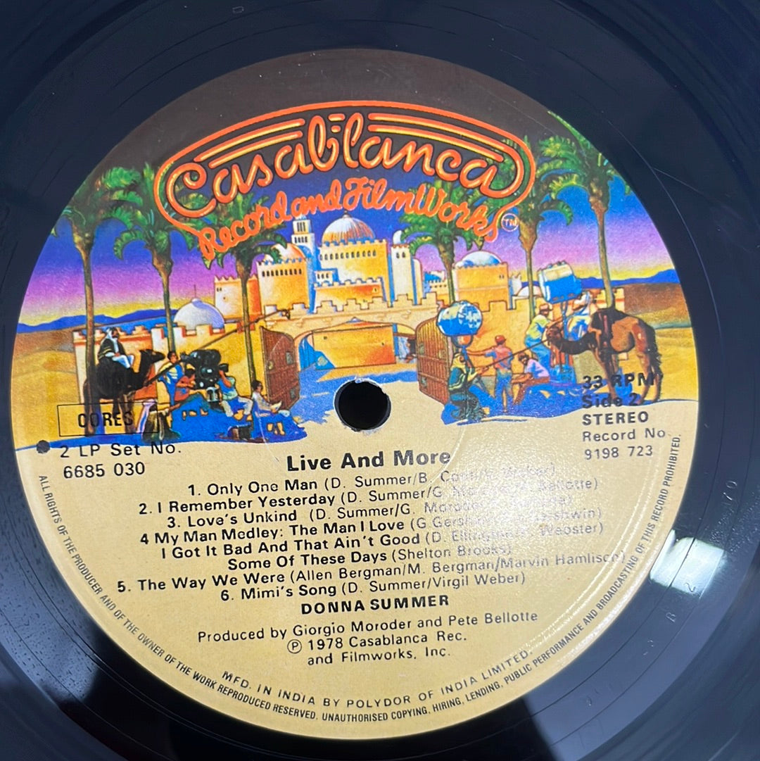 Donna Summer - Live And More (Vinyl) (2)