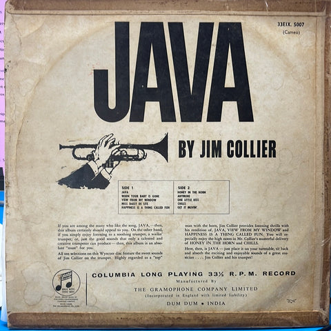 Jim Collier (3) - Java (Vinyl)