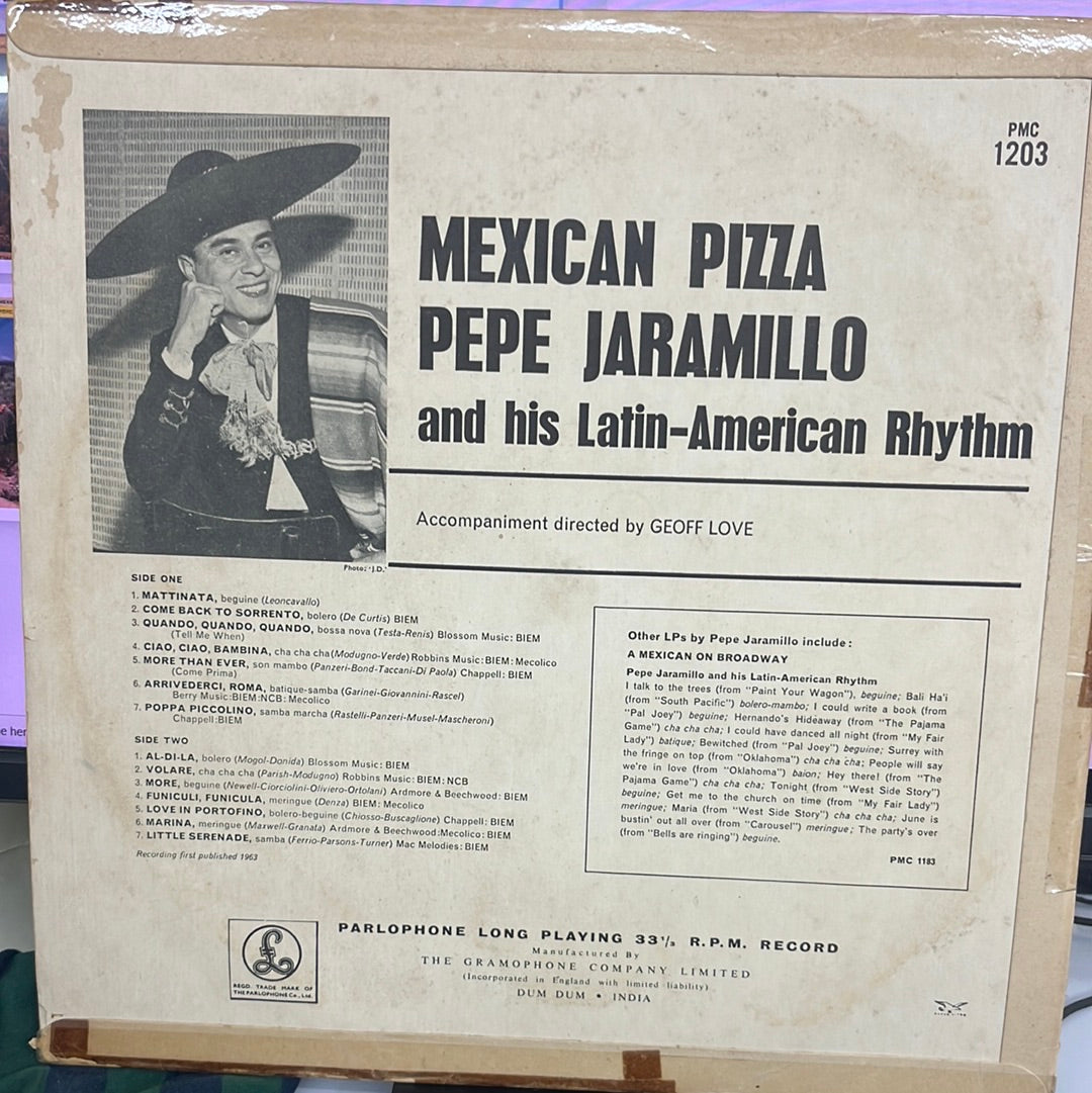 Pepe Jaramillo And His Latin-American Rhythm - Mexican Pizza (Vinyl)