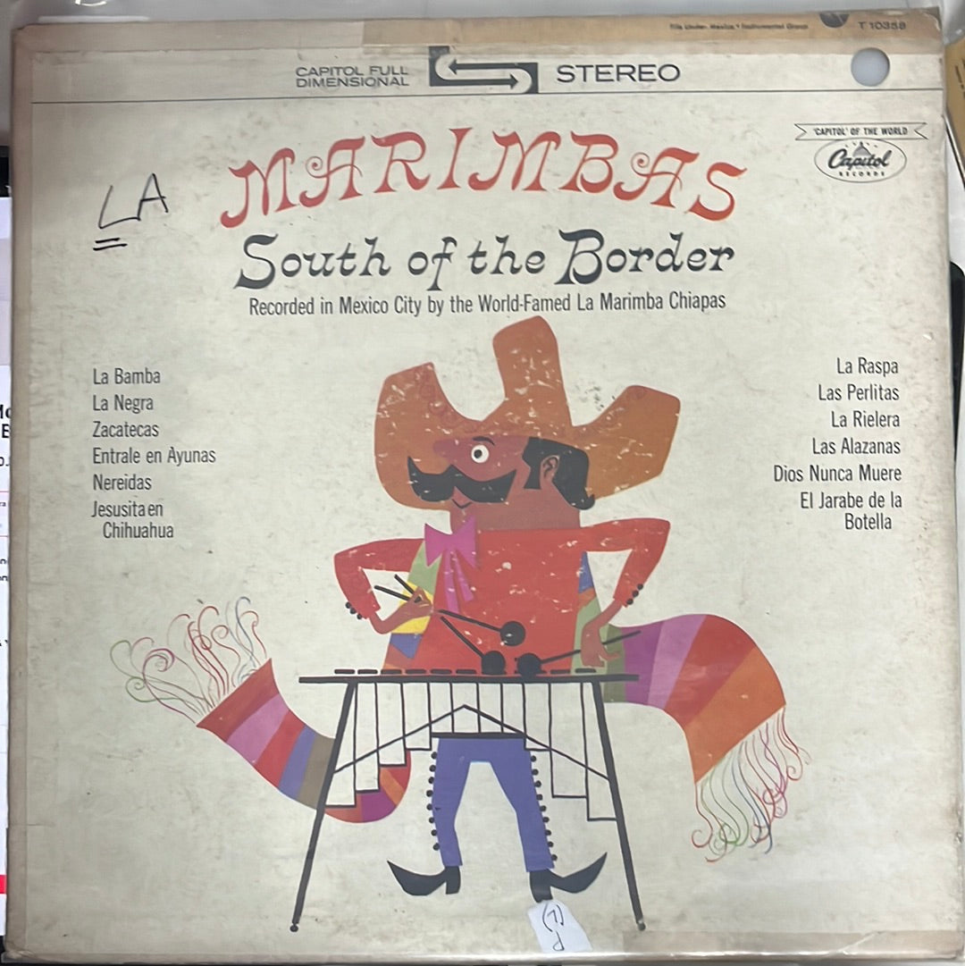 La Marimba Chiapas - Marimbas South Of The Border (Vinyl)