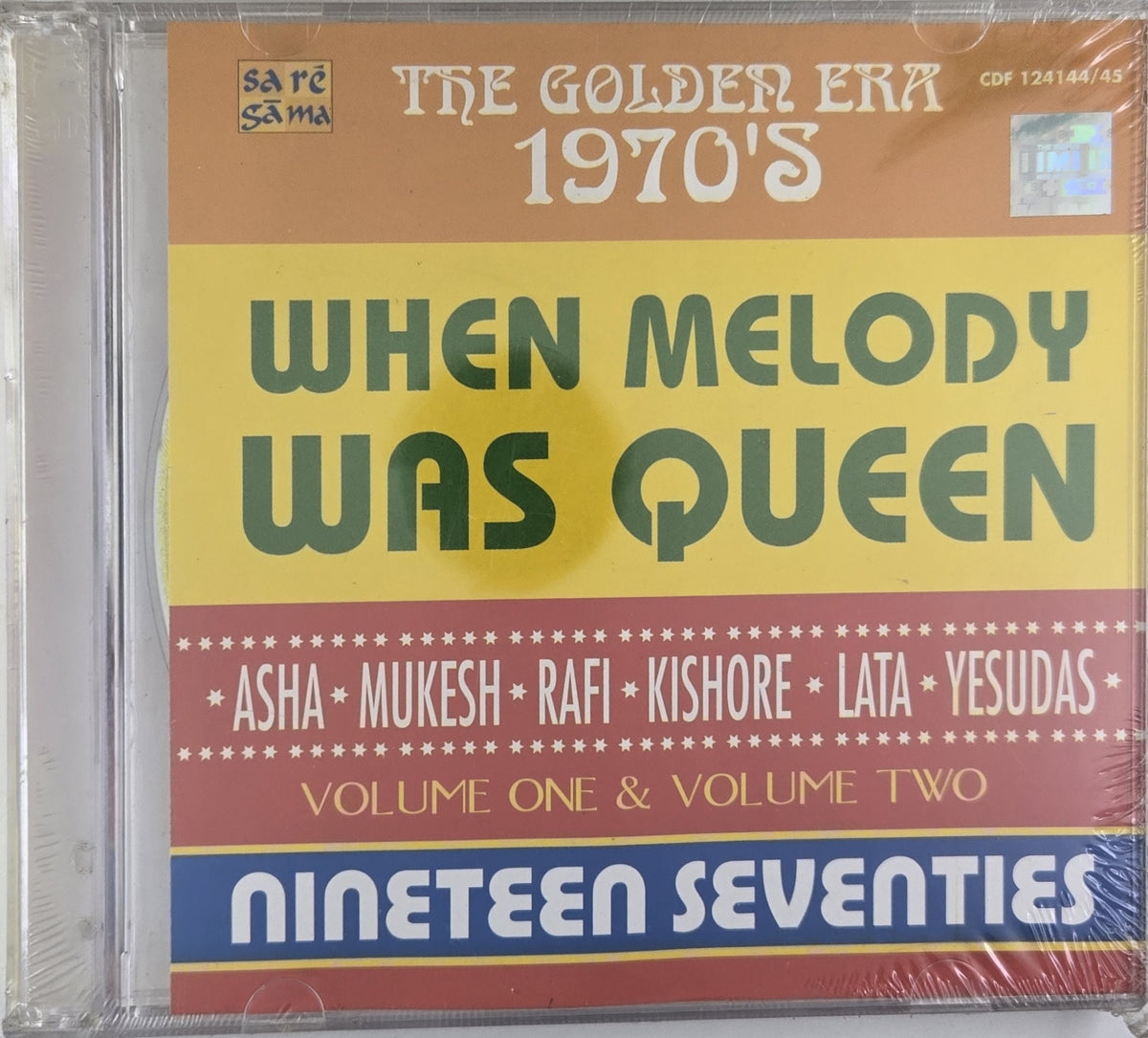 Asha, Mukesh, Rafi, Kishore, Lata, Yesudas - The Golden Era 1970's: When Melody Was Queen - Volume One & Volume Two (CD) (2)