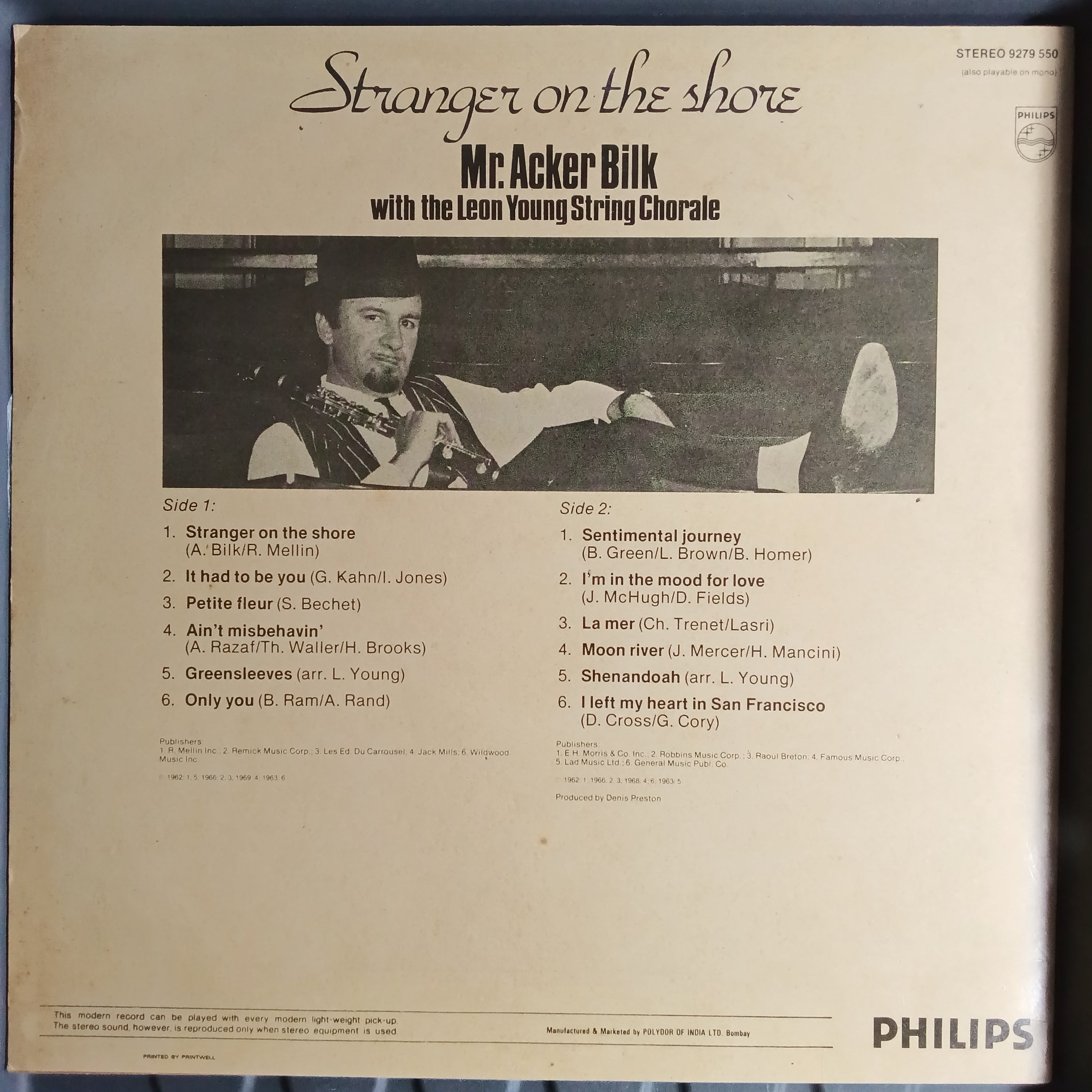 Acker Bilk - Stranger On The Shore (Vinyl)