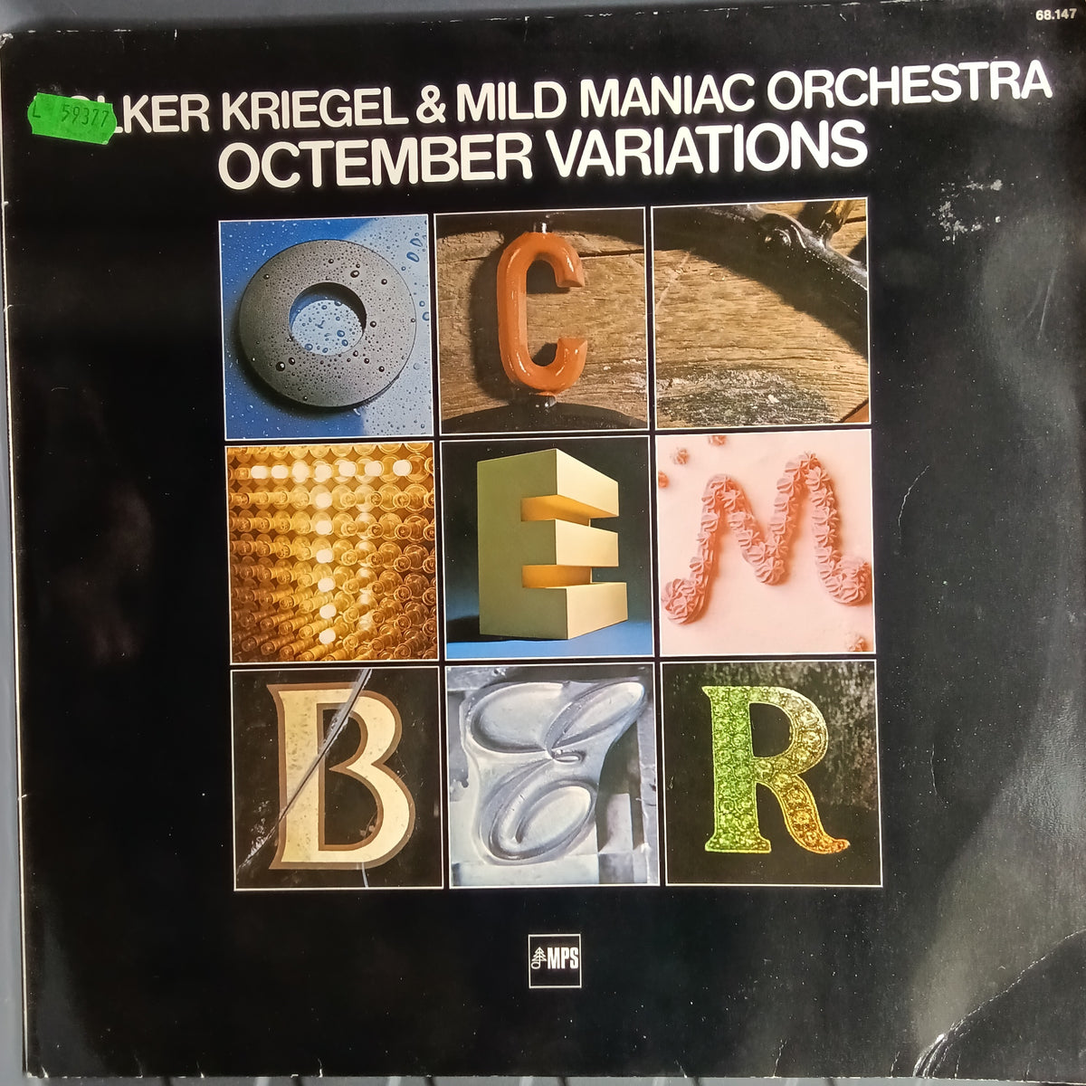 Volker Kriegel & Mild Maniac Orchestra - Octember Variations (Vinyl)