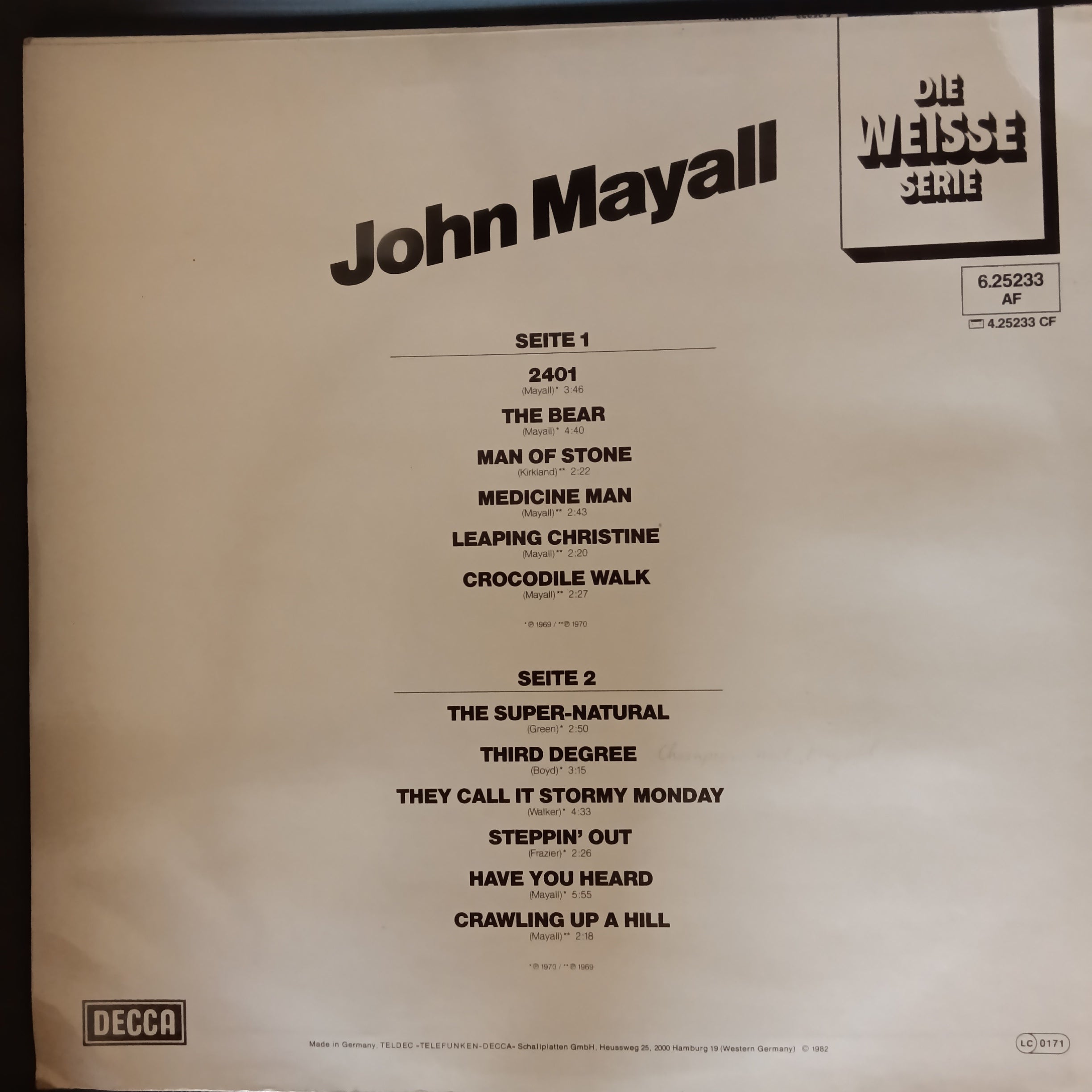 John Mayall - John Mayall (Vinyl)