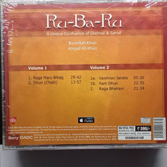 Bismillah Khan, Amjad Ali Khan  - Ru-Ba-Ru (CD)