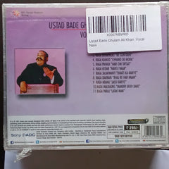 Bade Ghulam Ali Khan  - Vocal - Various Ragas (CD)