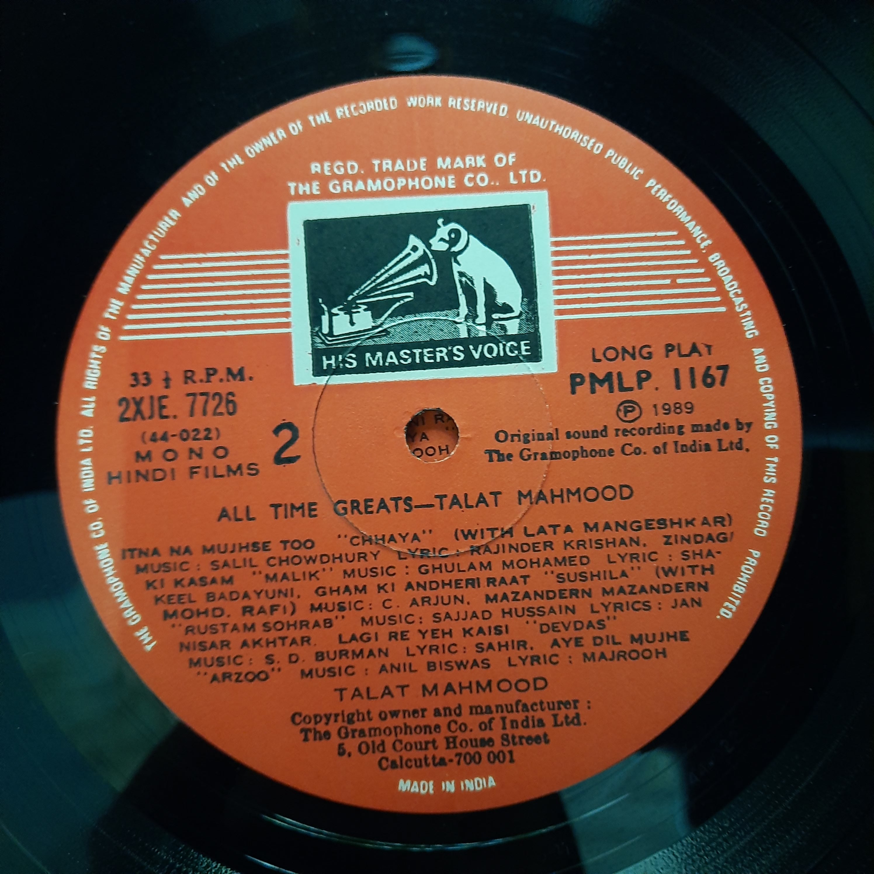 Talat Mahmood  - All Time Greats Talat Mahmood (Vinyl)