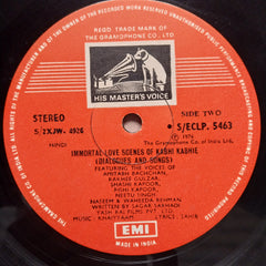 Khaiyyaam*, Sahir*, Sagar Sarhadi - The Immortal Love Scenes Of Kabhi Kabhie (Vinyl)