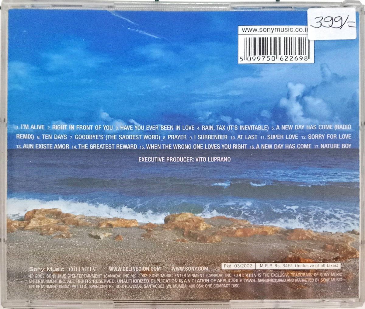 Céline Dion - A New Day Has Come (CD)