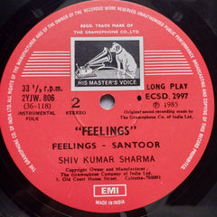 Shiv Kumar Sharma - Feelings (Vinyl)