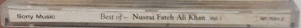 Nusrat Fateh Ali Khan - Best Of Nusrat Fateh Ali Khan, Vol. I (CD)