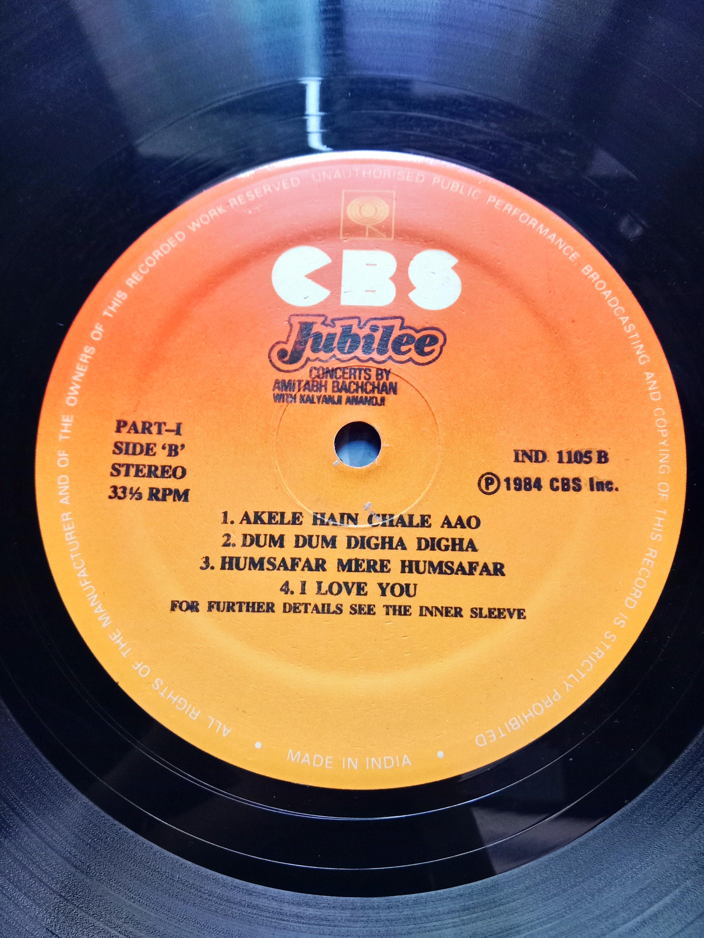 Amitabh Bachchan With Kalyanji Anandji* - Jubilee (Vinyl)