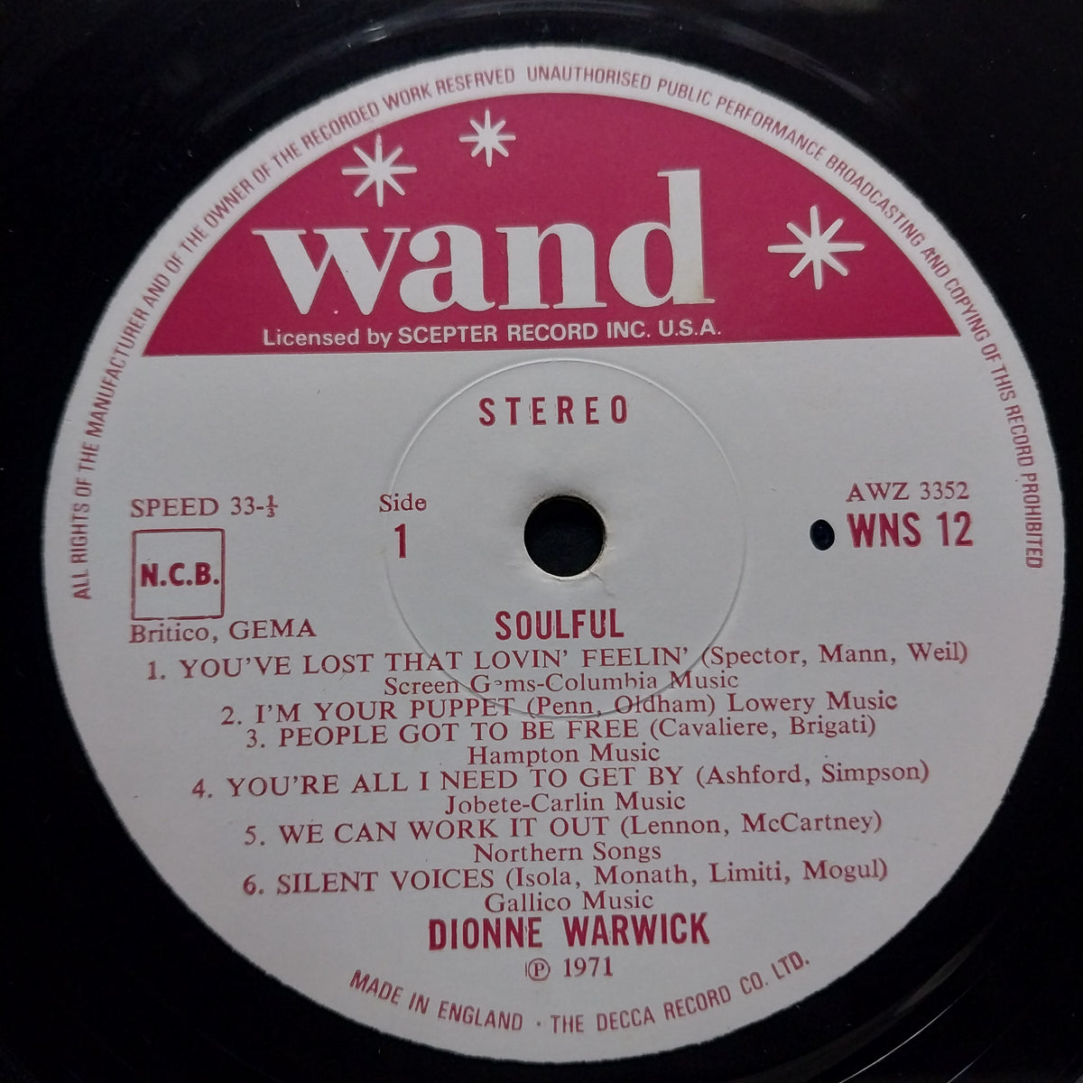 Dionne Warwick - Soulful (Vinyl)
