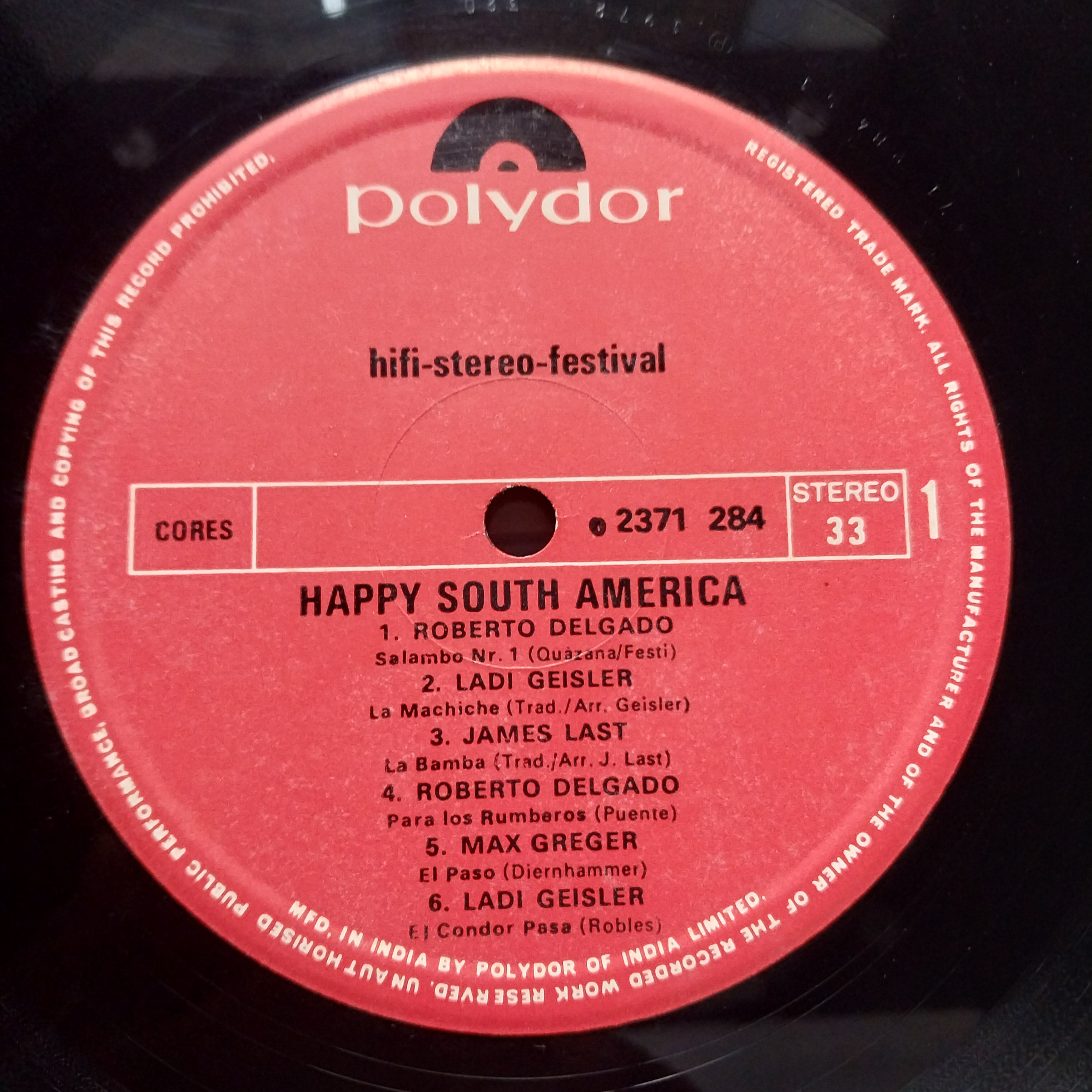 Various - Hifi-Stereo Happy South America (Vinyl)