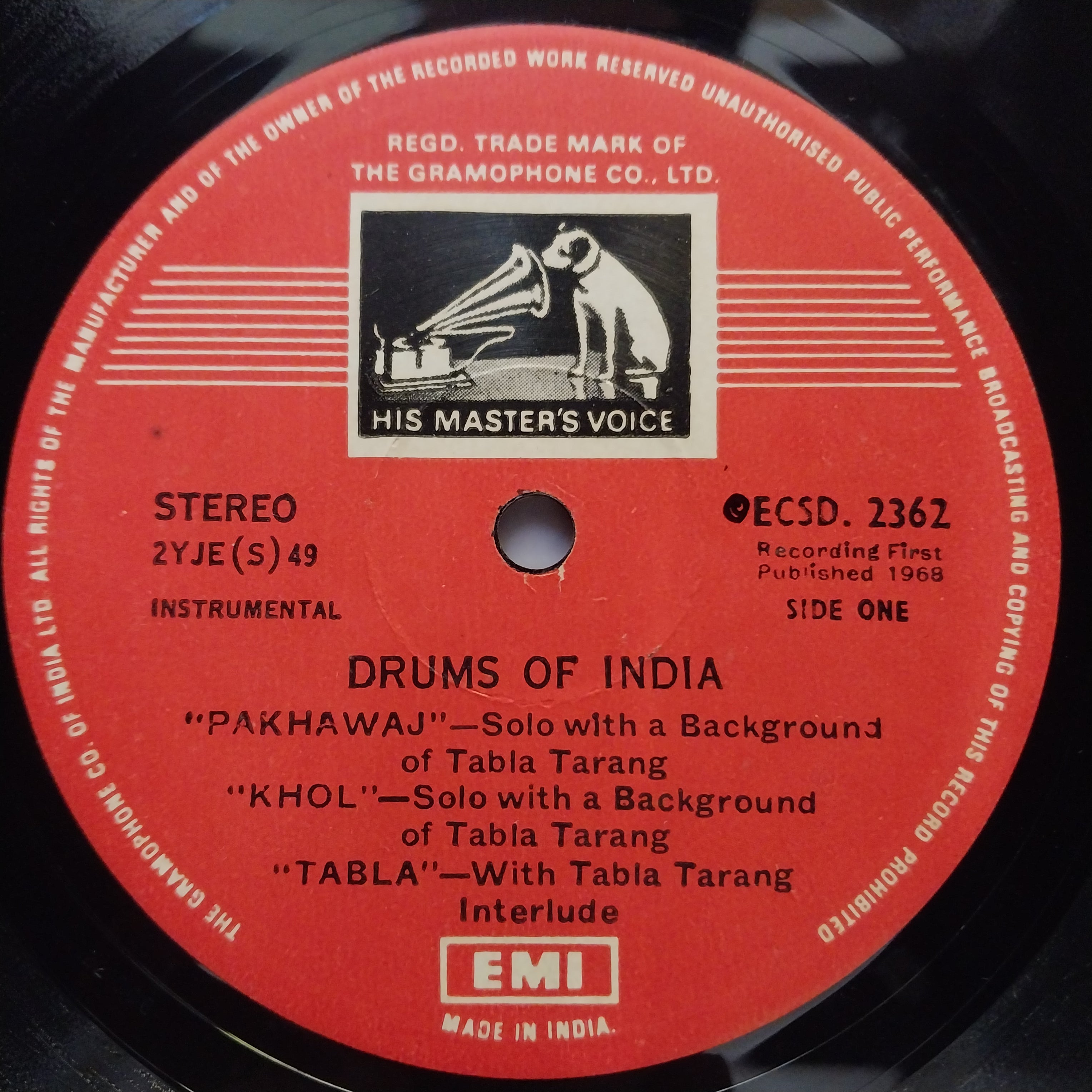 Various  - Drums Of India (Vinyl)