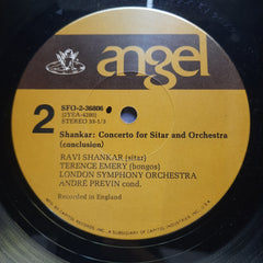 Ravi Shankar, André Previn, London Symphony Orchestra  - Shankar: Concerto For Sitar & Orchestra (Vinyl)