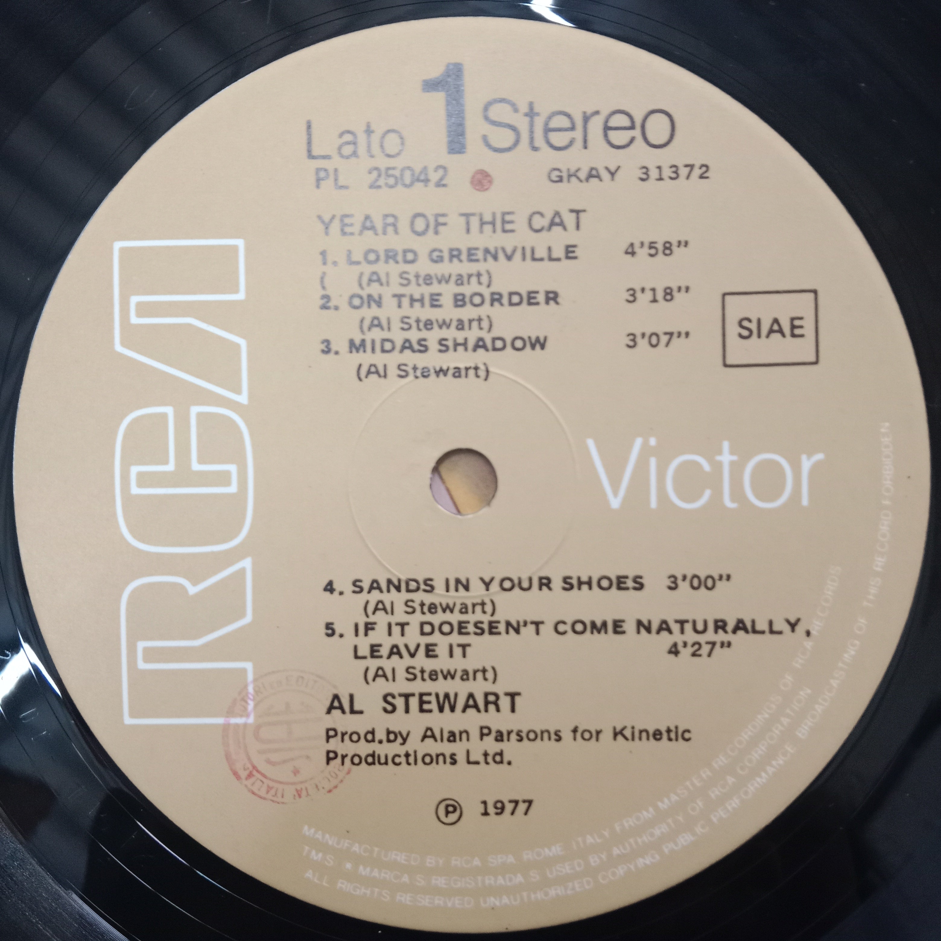 Al Stewart  - Year Of The Cat (Vinyl)