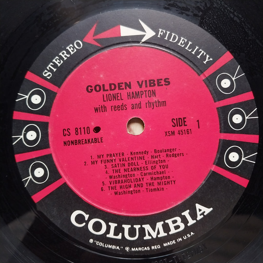 Lionel Hampton  - Golden Vibes (Vinyl)