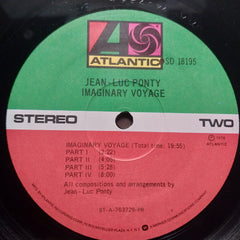 Jean-Luc Ponty - Imaginary Voyage (Vinyl)