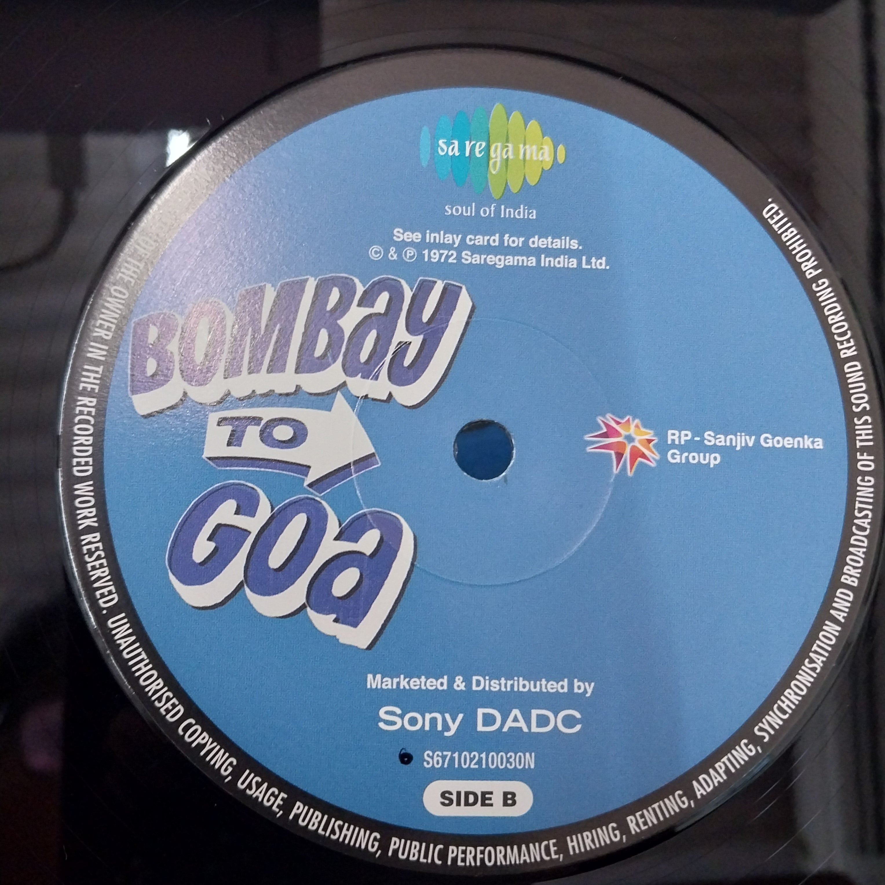 Rahul Dev Burman  - Bombay To Goa  (Vinyl)