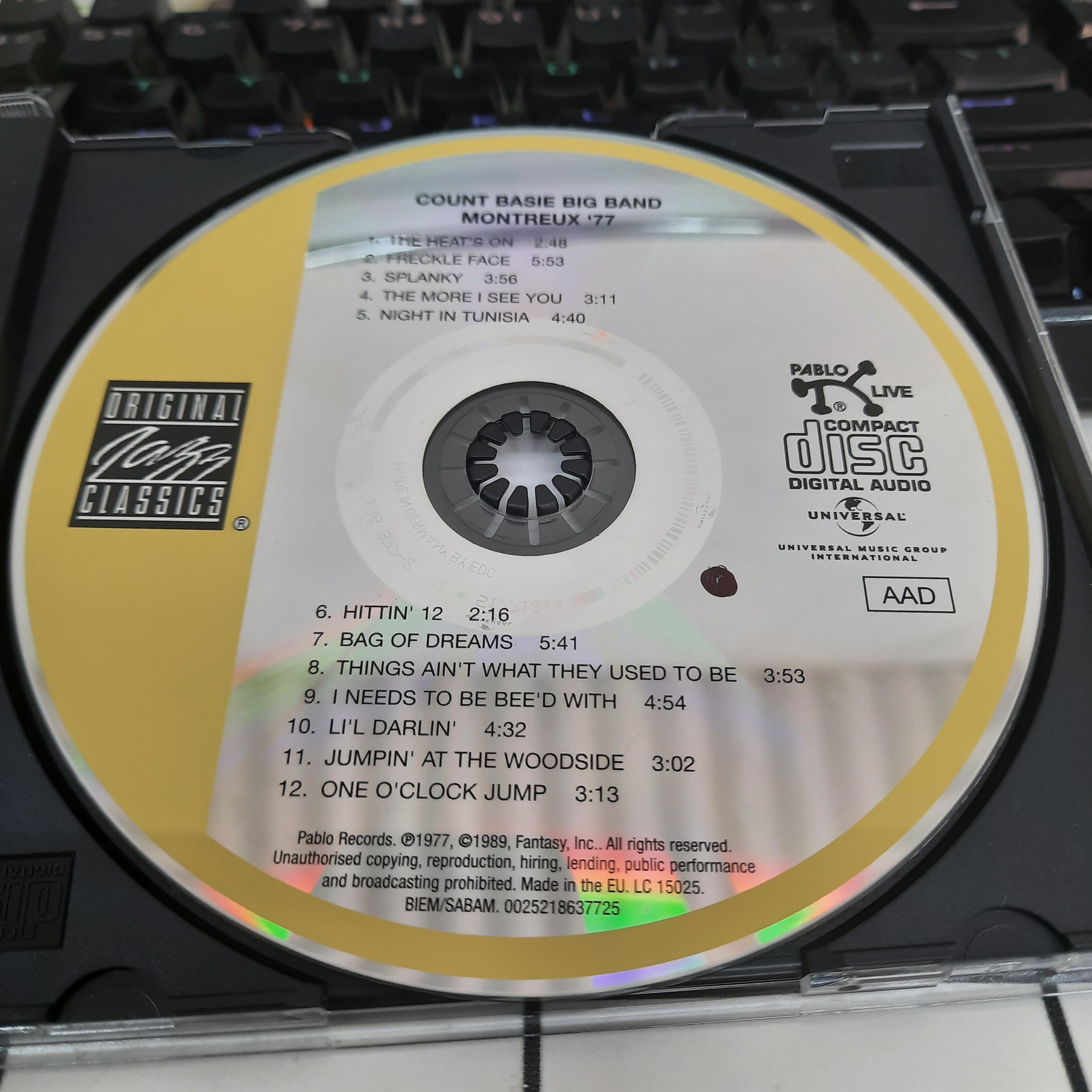 Count Basie Big Band - Montreux '77 (CD)