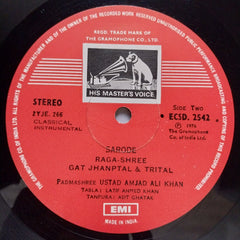 Ustad Amjad Ali Khan - Raga Shree (Vinyl)