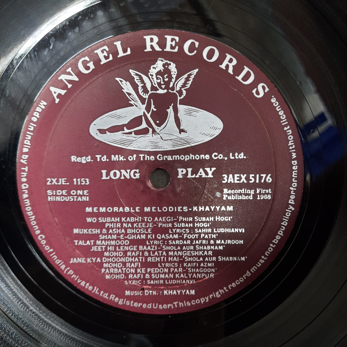 Khayyam  - Memorable Melodies (Vinyl)