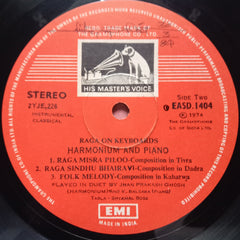 Jnan Prakash Ghosh & V. Balsara  - Raga On Keyboard (Vinyl)
