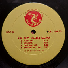 Fats Waller  - The Fats Waller Legacy (Vinyl)