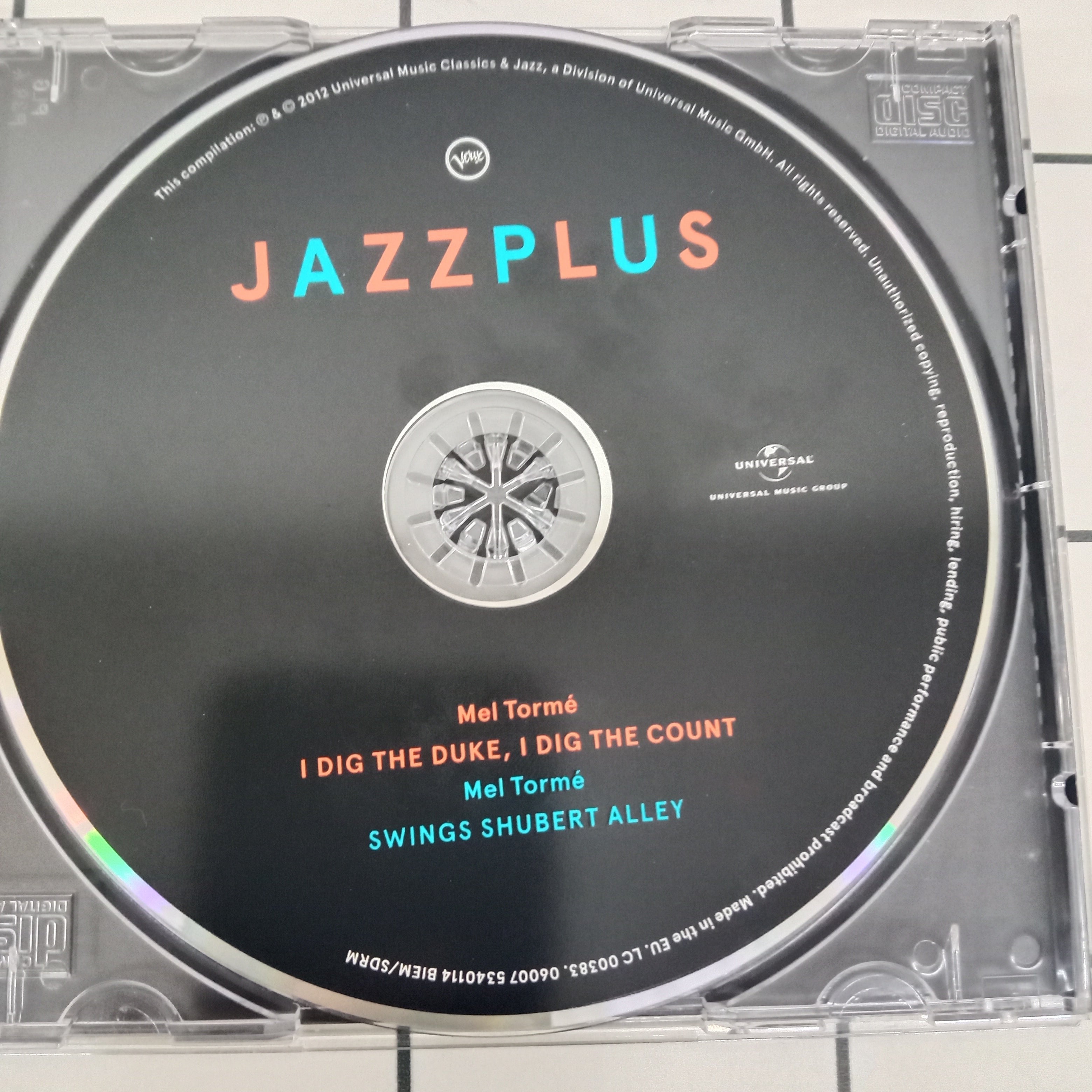 Mel Tormé - I Dig The Duke, I Dig The Count + Swings Shubert Alley (CD)