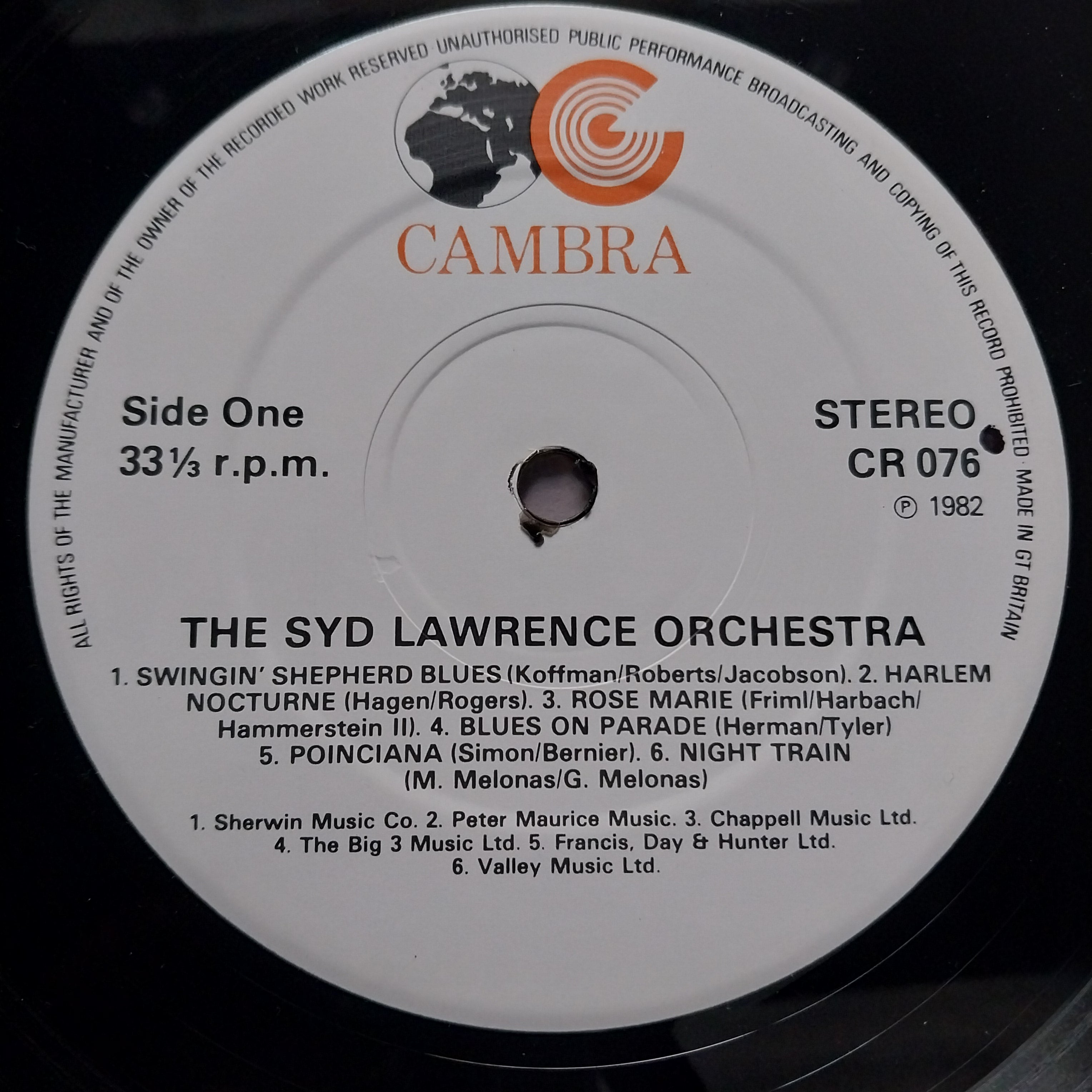 Syd Lawrence  - The Syd Lawrence Orchestra  (Vinyl) [2]