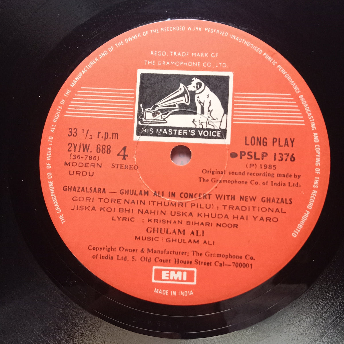 Ghulam Ali  - Ghazalsara (Vinyl)