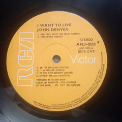 John Denver  - I Want To Live (Vinyl)