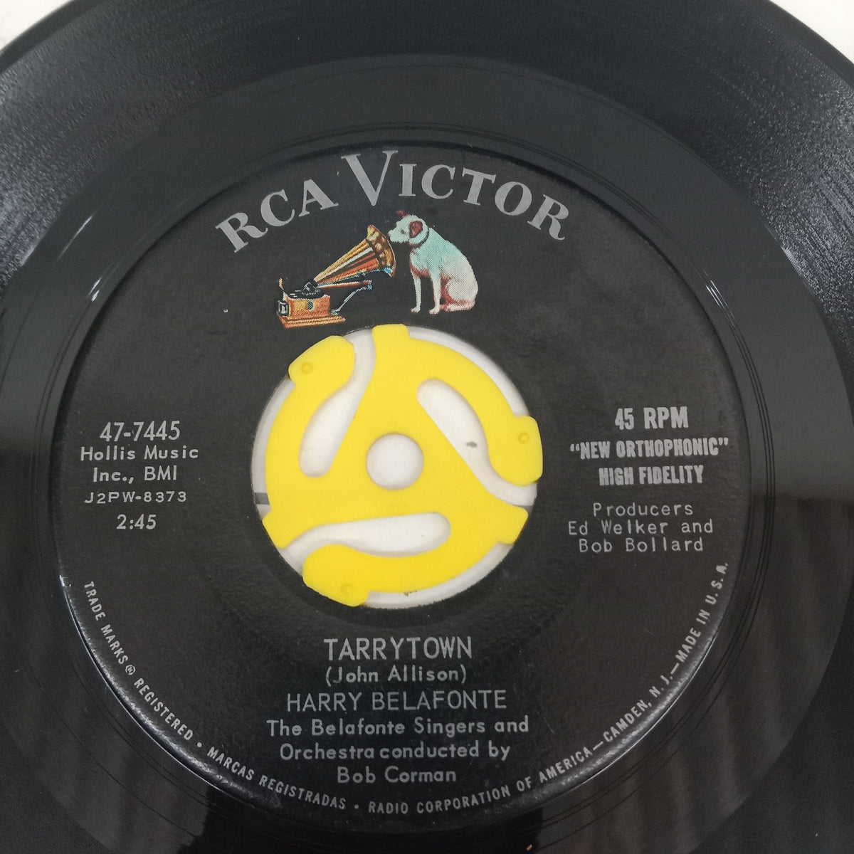 Harry Belafonte  - Gotta Travel On / Tarrytown (45-RPM)