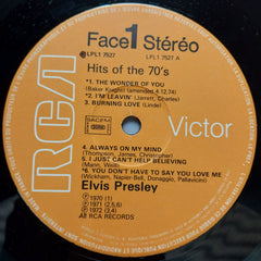 Elvis Presley  - Hits Of The 70'S (Vinyl)