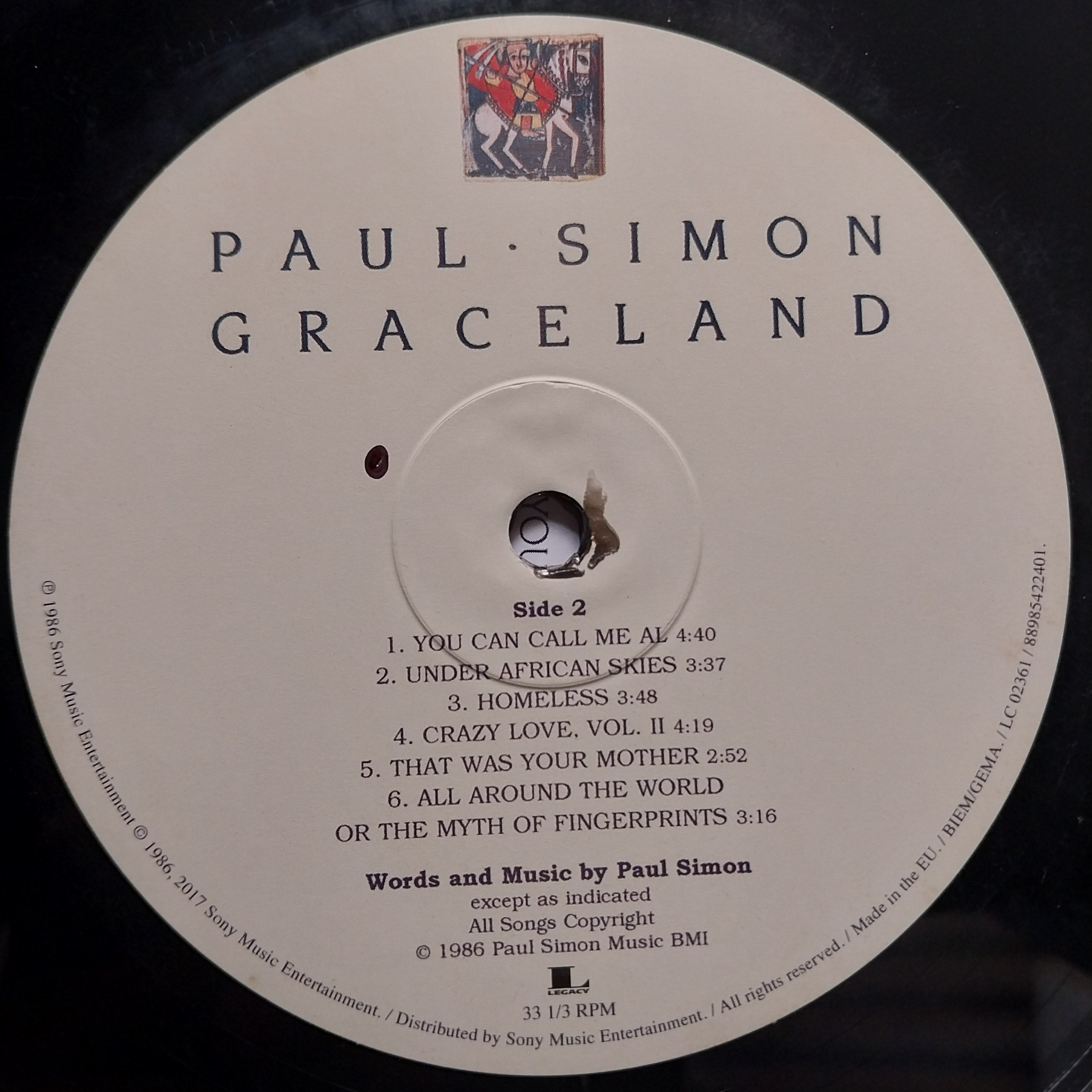 Paul Simon - Graceland (Vinyl)