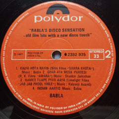 Babla  - Babla'S Disco Sensation (Vinyl)