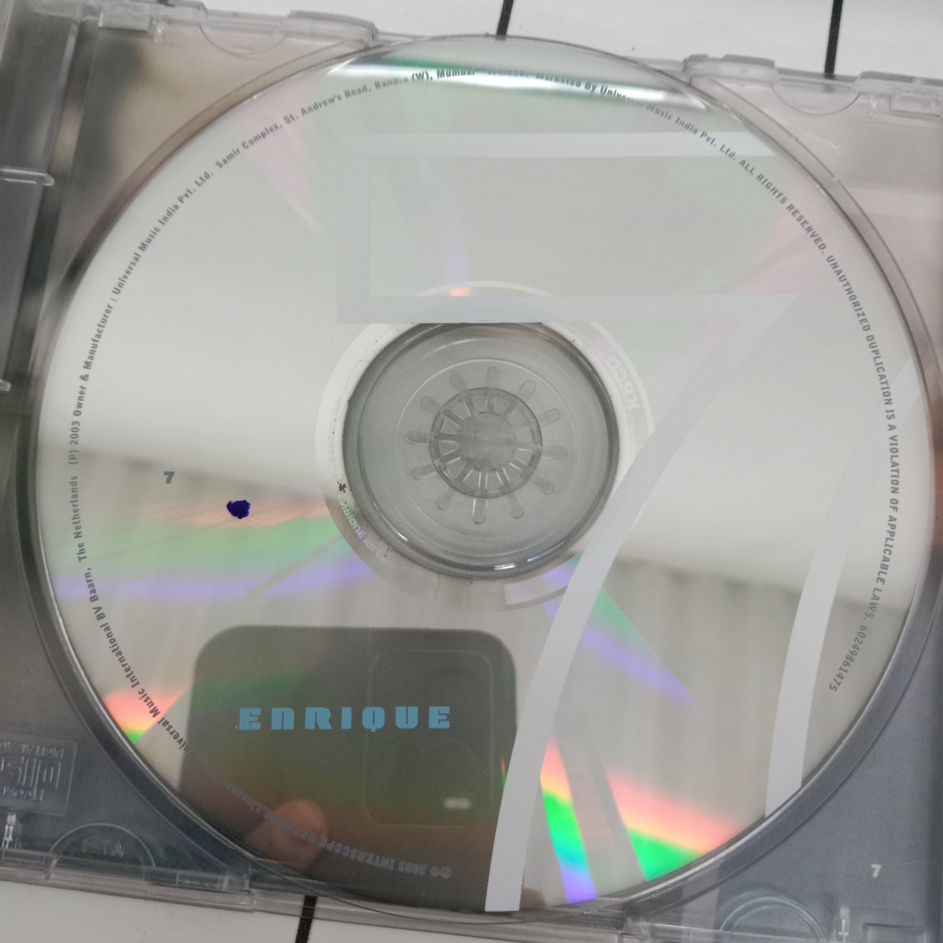 Enrique Lglesins - Seven  (CD)