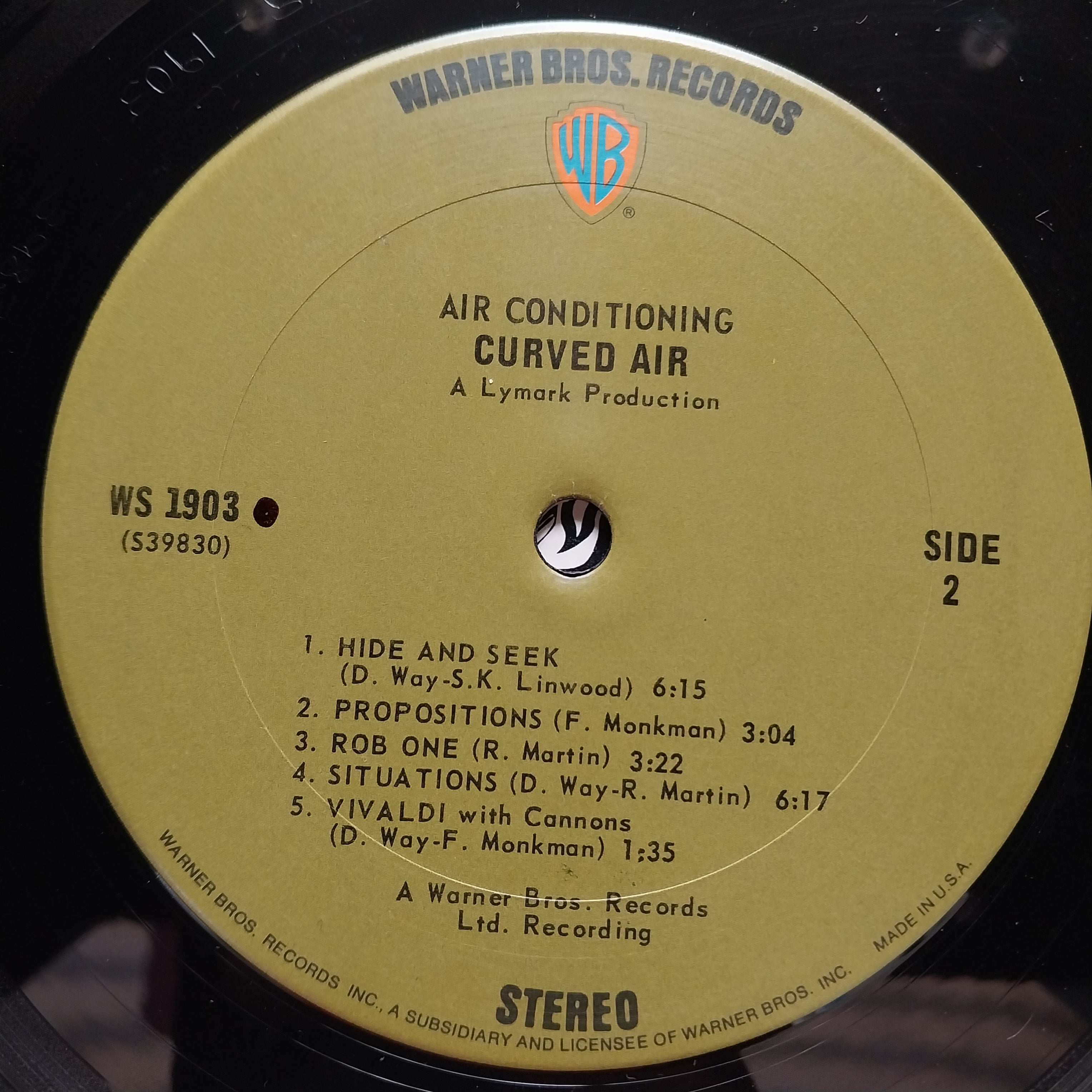 Curved Air  - Airconditioning (Vinyl)