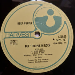 Deep Purple  - Deep Purple In Rock (Vinyl)