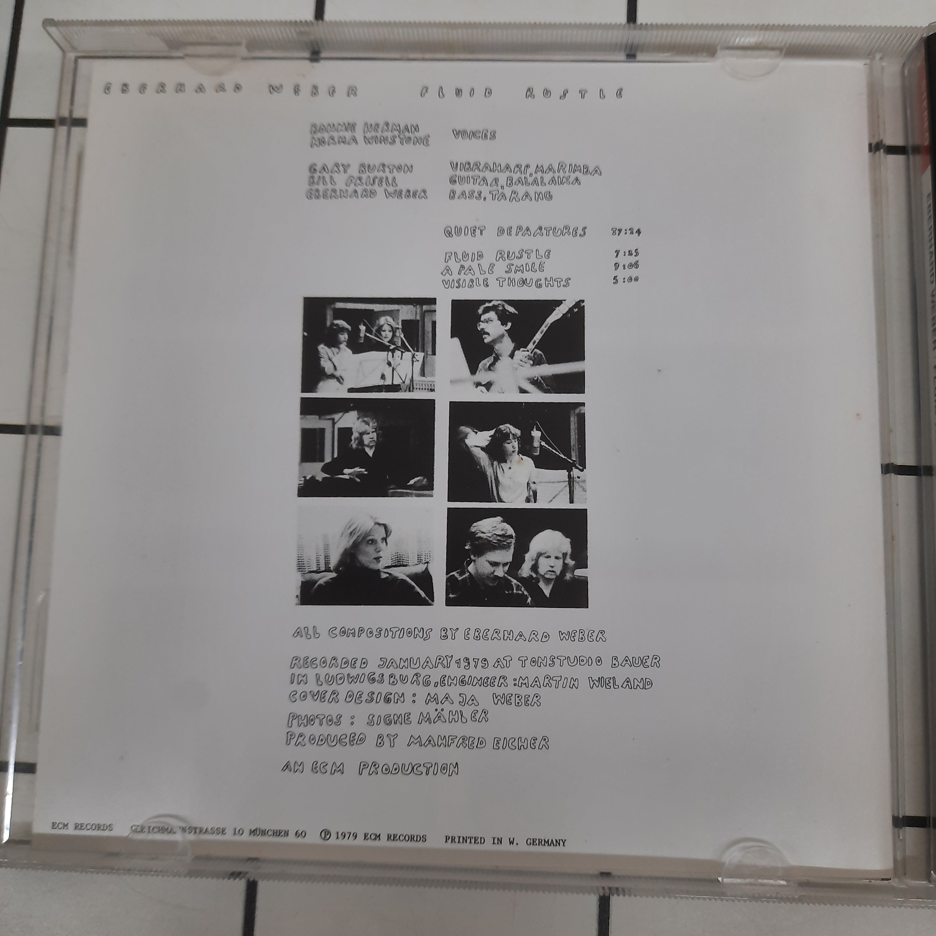 Eberhard Weber - Fluid Rustle (CD)