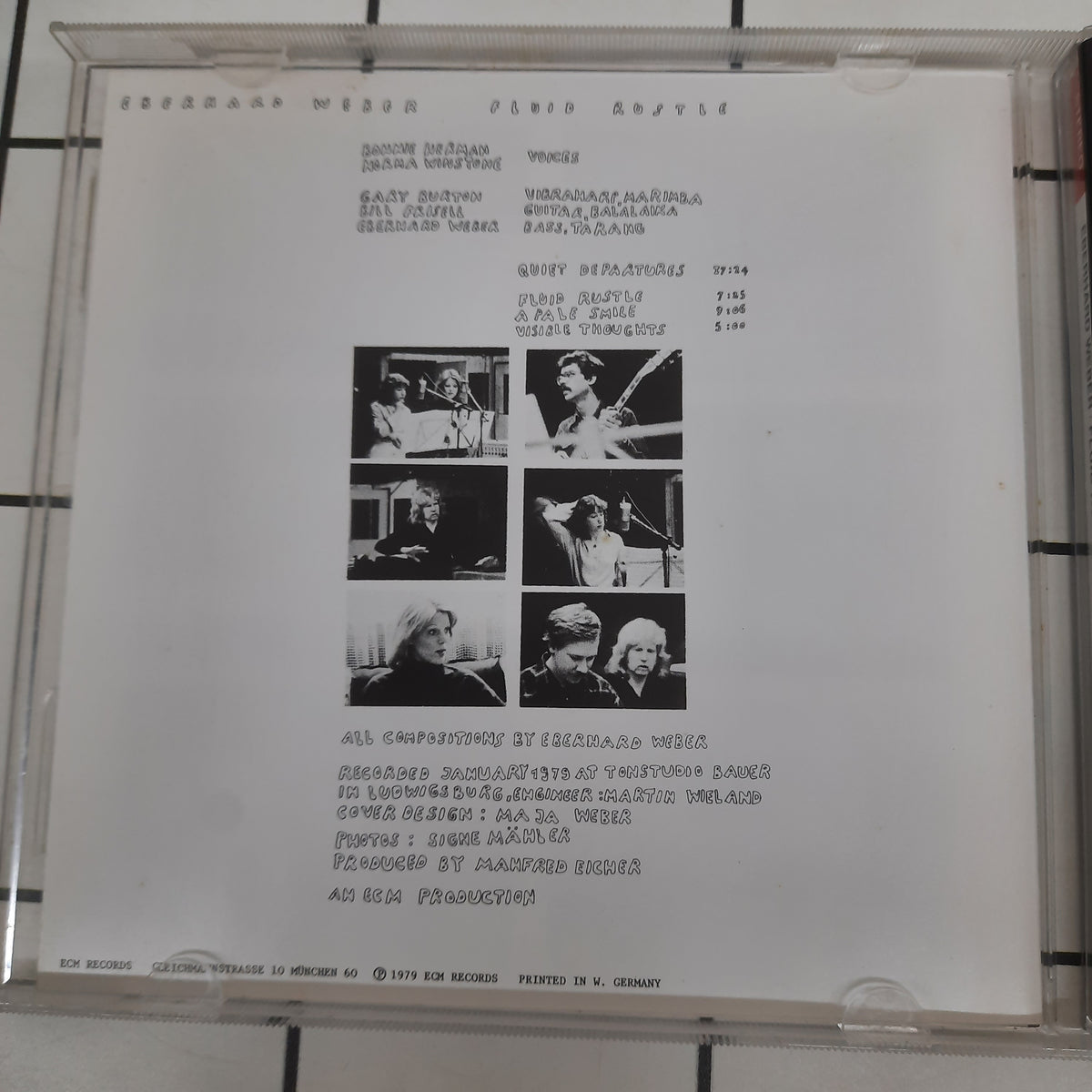 Eberhard Weber - Fluid Rustle (CD)