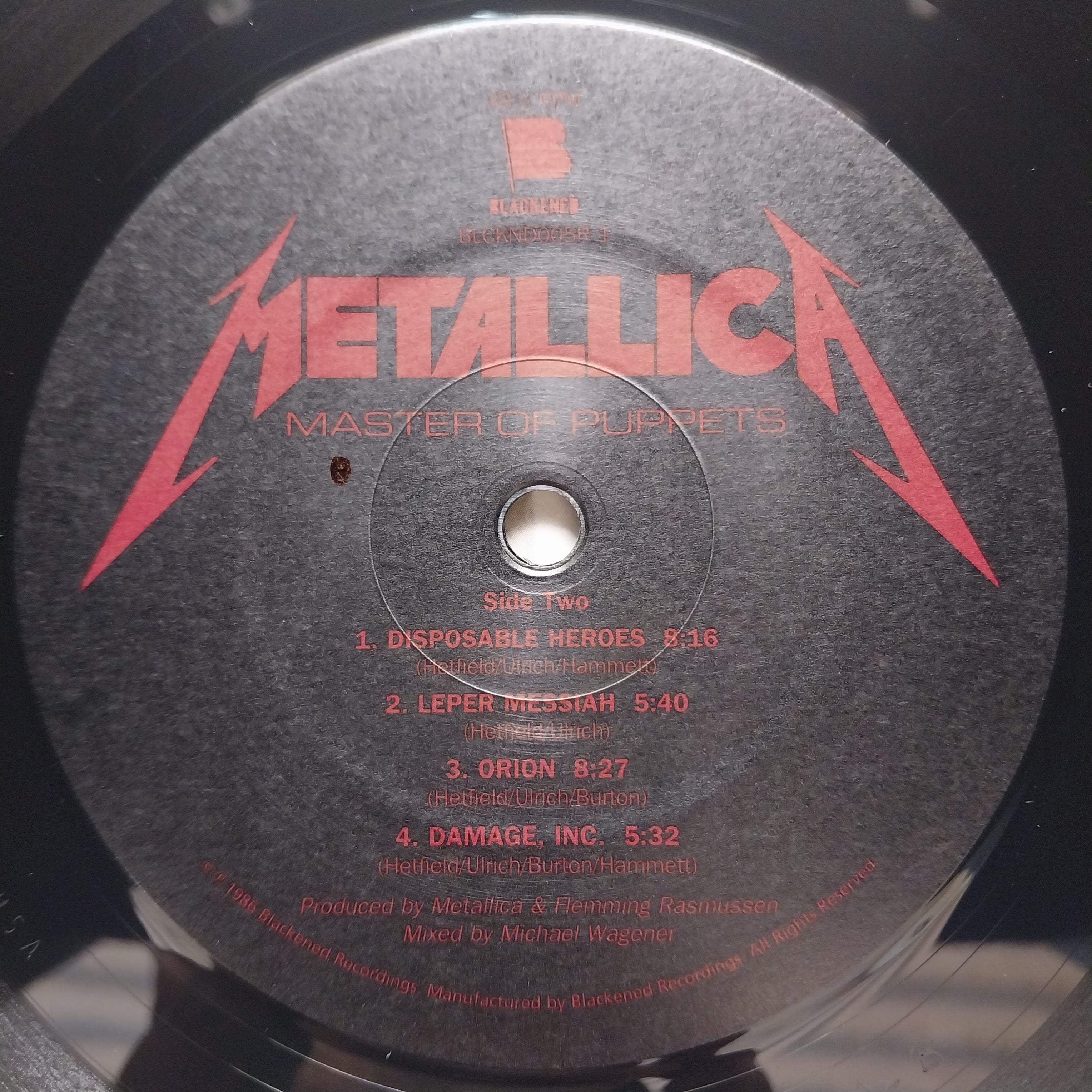 Metallica  - Master Of Puppets (Vinyl)