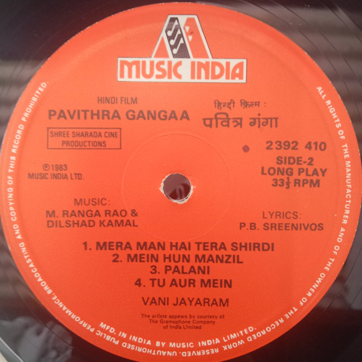 M.Ranga Rao - Pavitra Gangaa (Vinyl)
