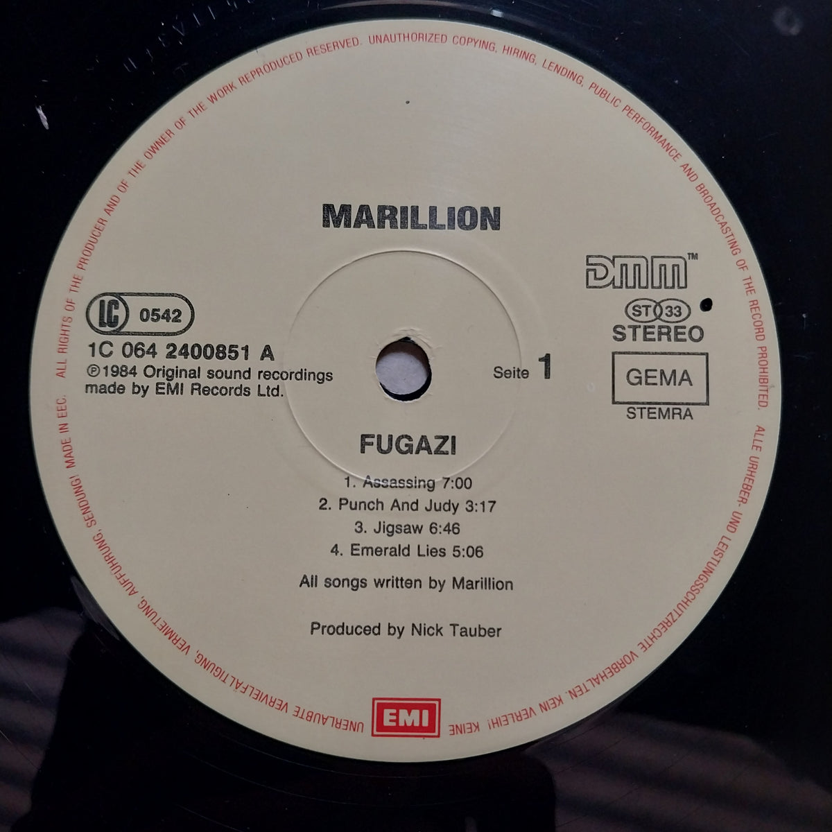 Marillion - Fugazi (Vinyl)