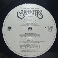 Carpenters  - Yesterday Once More (Vinyl)