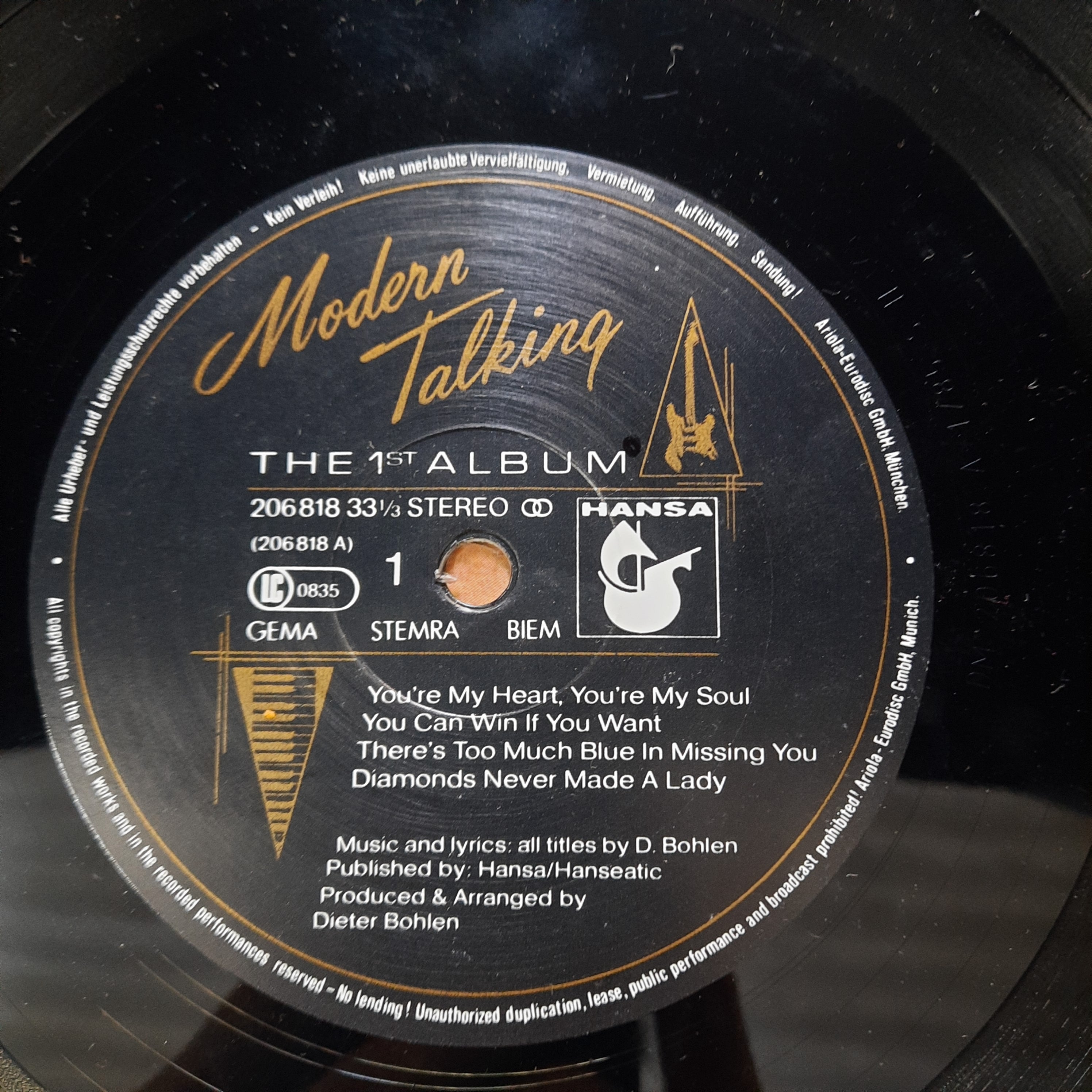 Modern Talking - The 1st Album (Vinyl)