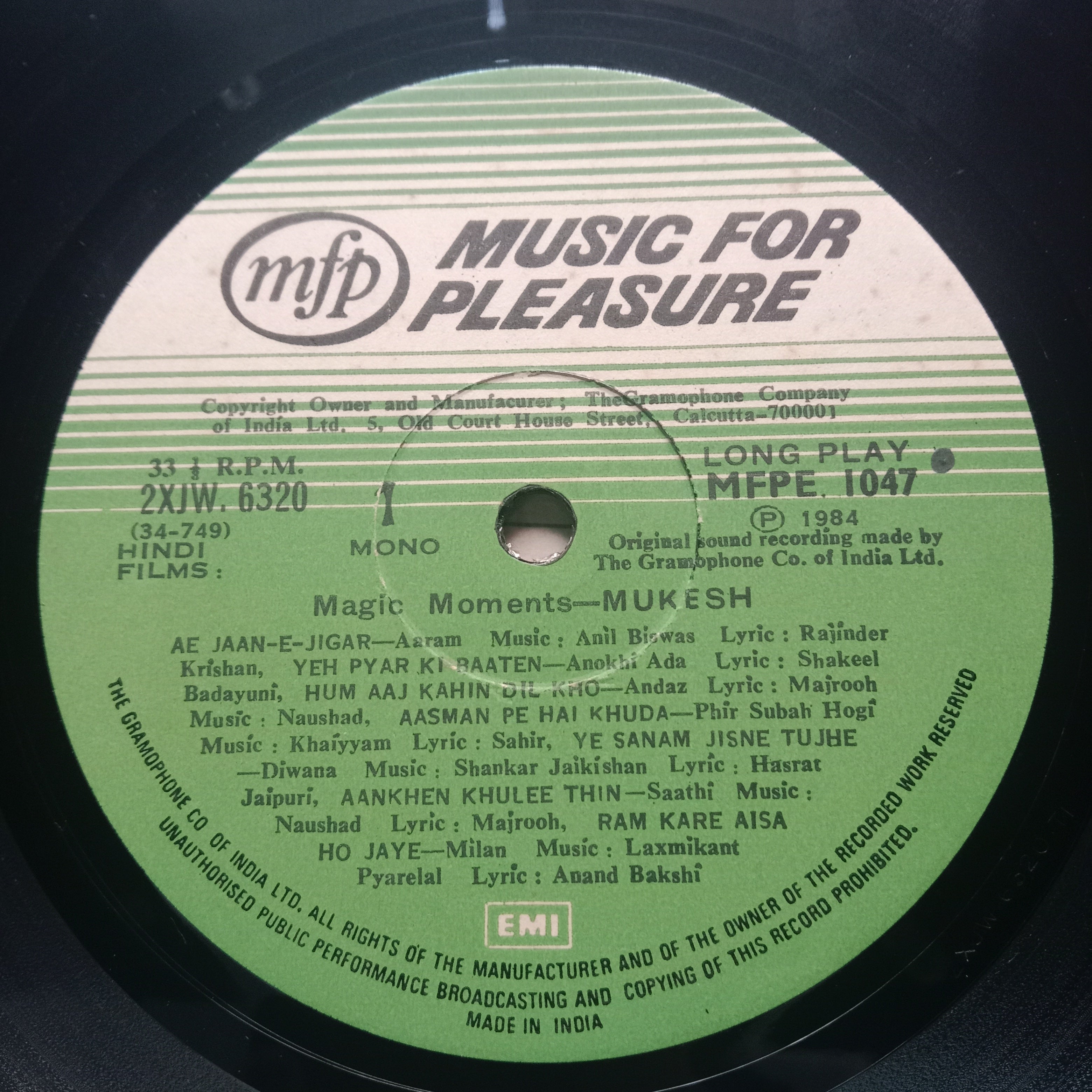 Mukesh  - Magic Moments (Vinyl)