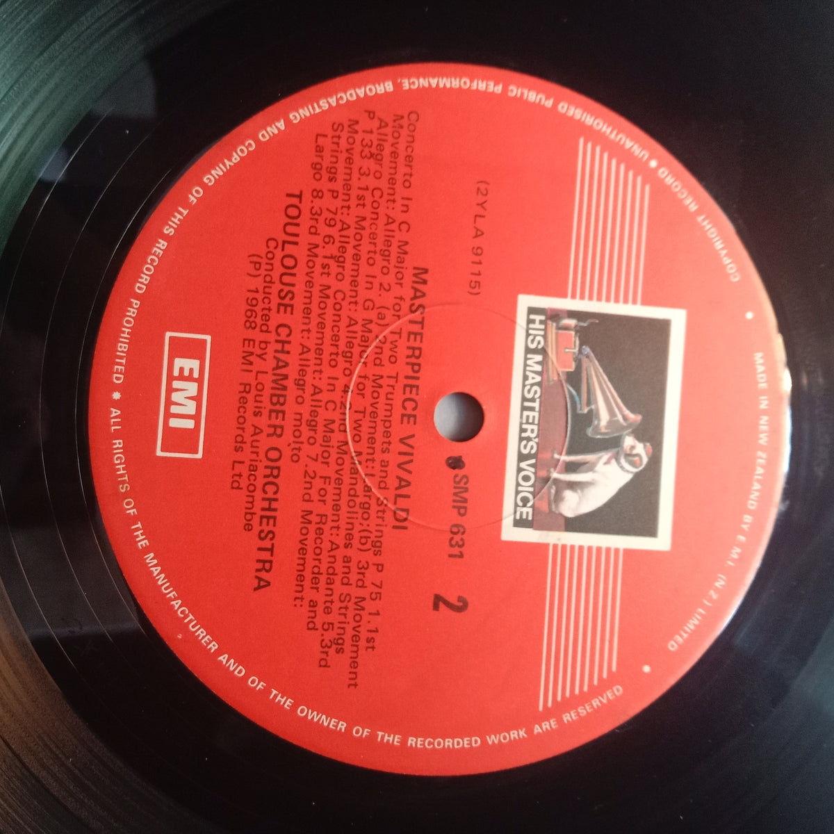 Antonio Vivaldi  - Masterpiece (Vinyl)